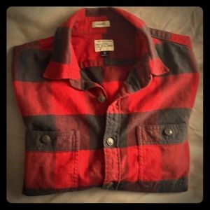 Mid weight Flannel in Buffalo Plaid